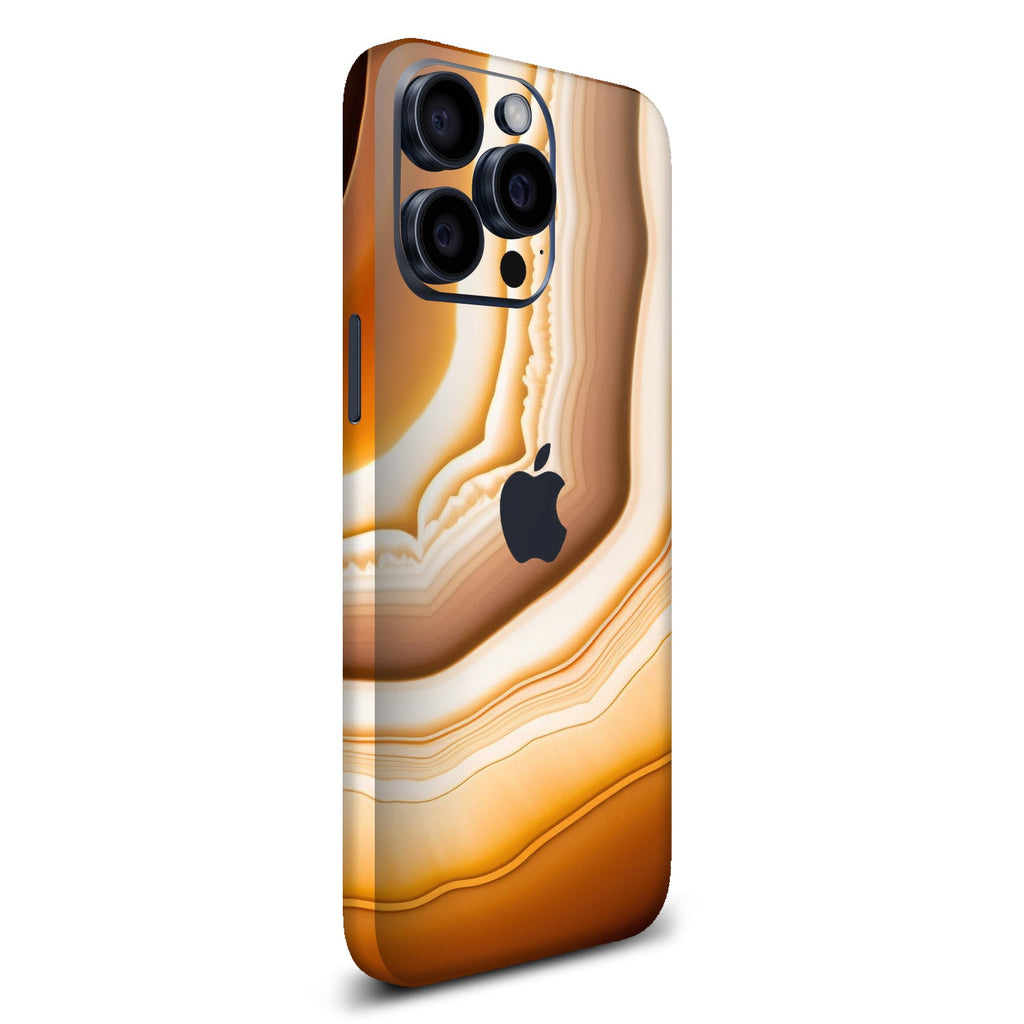 iPhone 15 Pro Onyx amber skins
