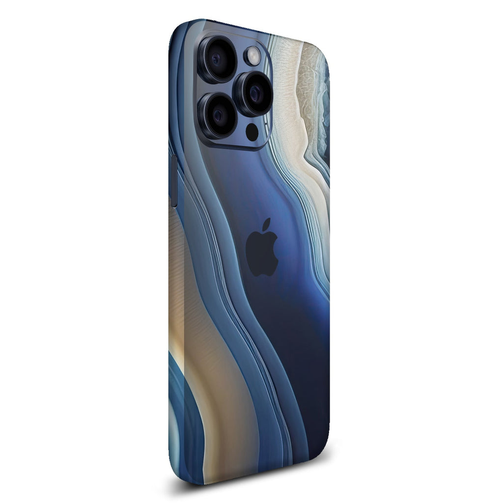 iPhone 15 Pro Onyx azure skins