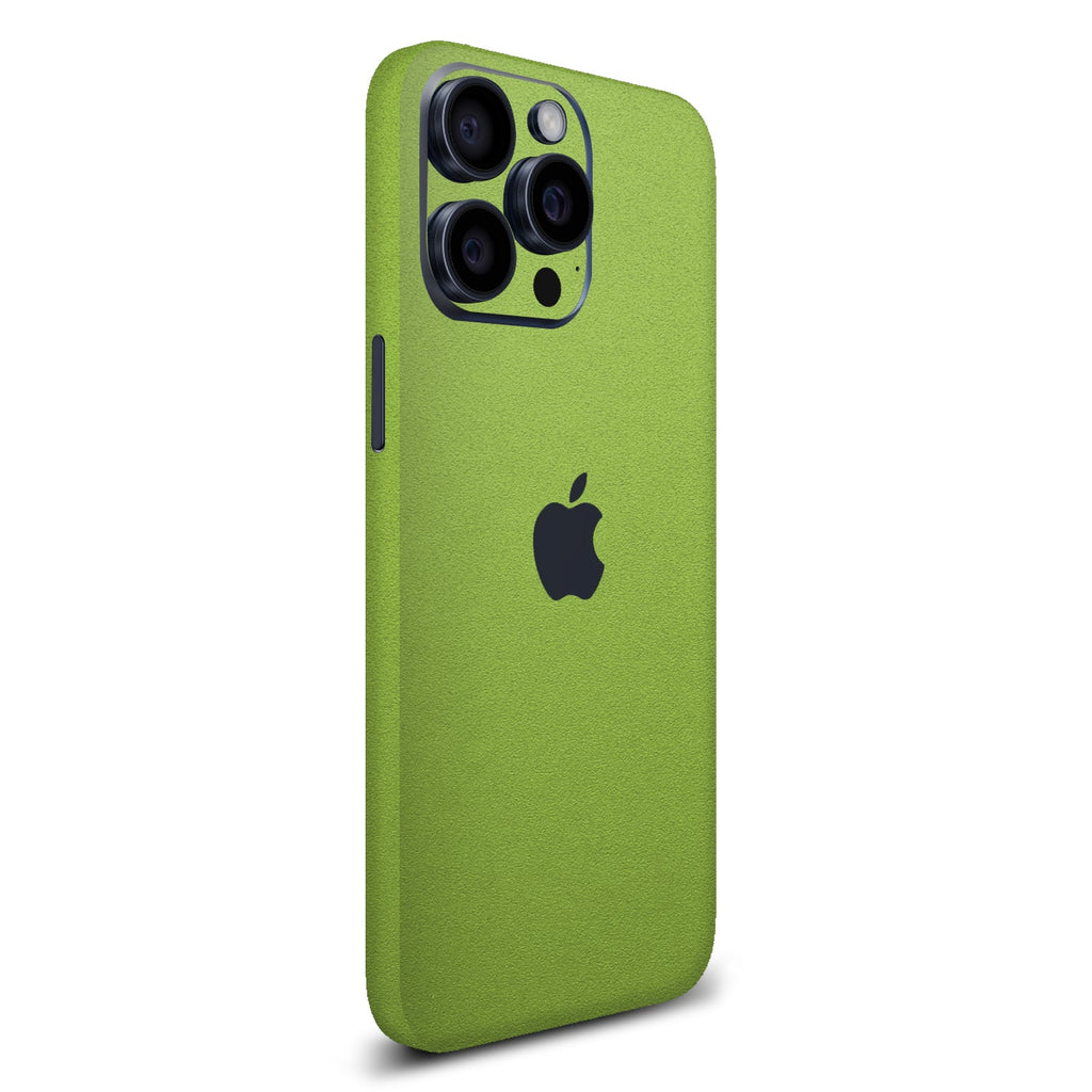 iPhone 15 Pro Textured matt green skins