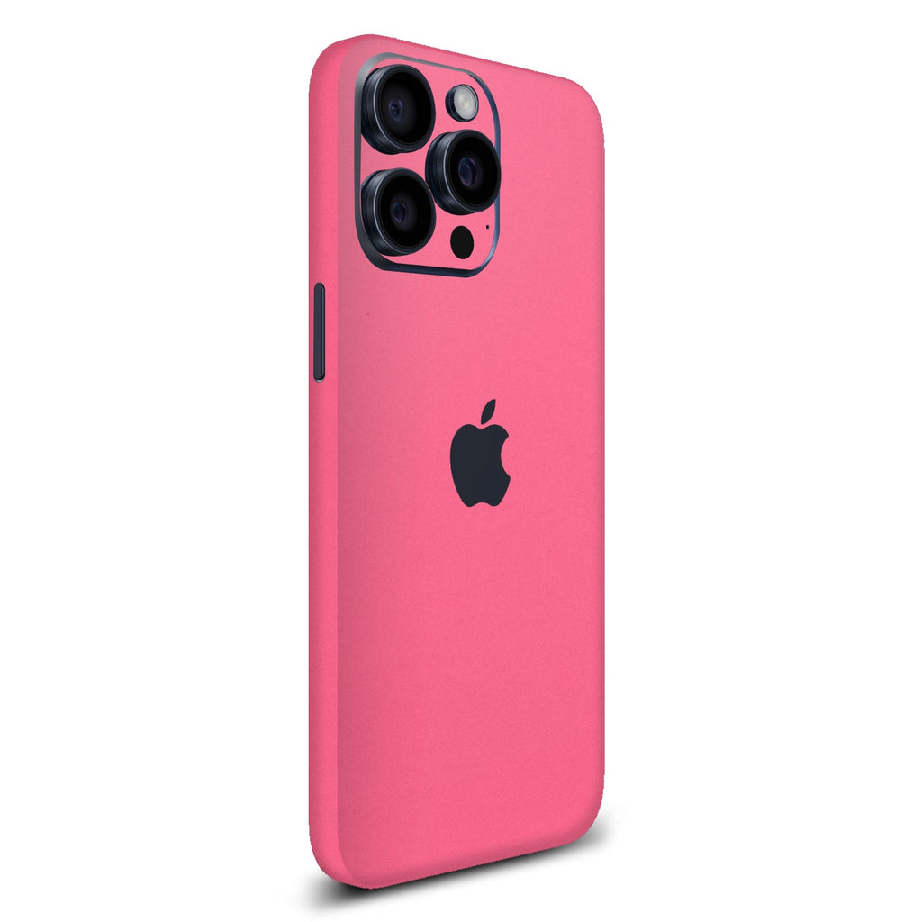 iPhone 15 Pro Textured matt pink skins