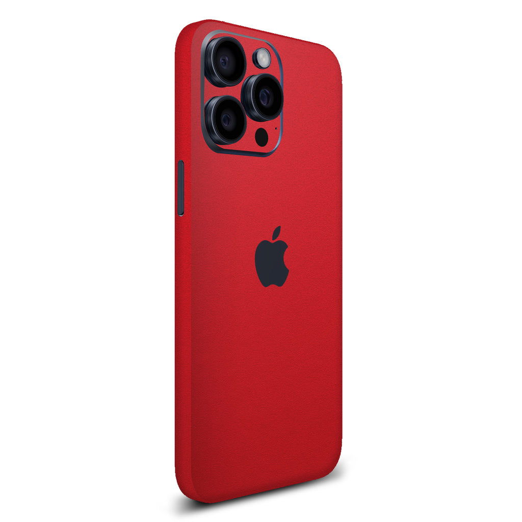 iPhone 16 Pro Max Textured matt red skins