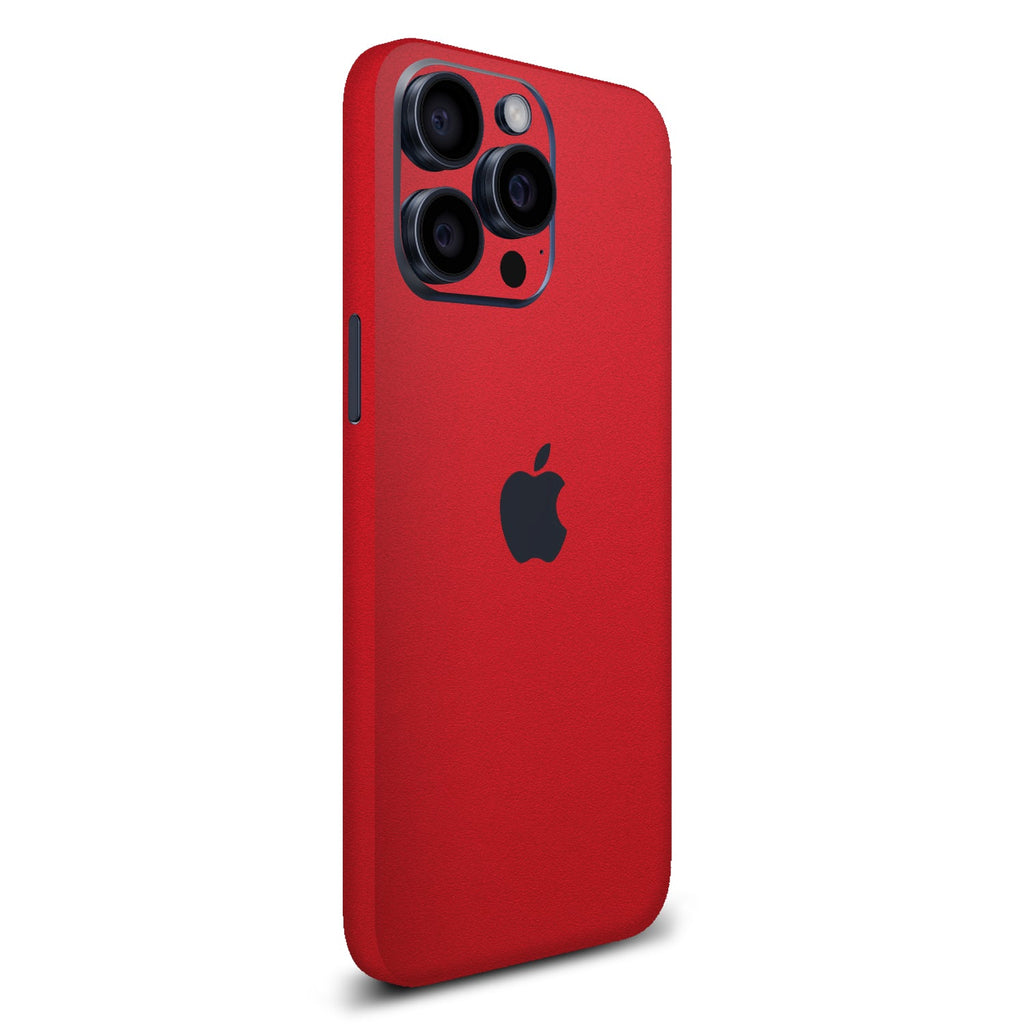 iPhone 15 Pro Textured matt red skins