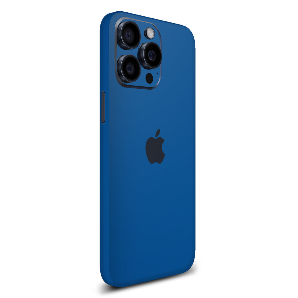 iPhone 16 Pro Max Textured matt royal blue skins