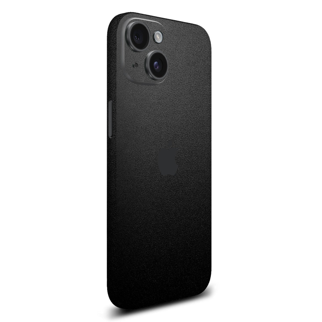 iPhone 15 Plus Textured matt black skins