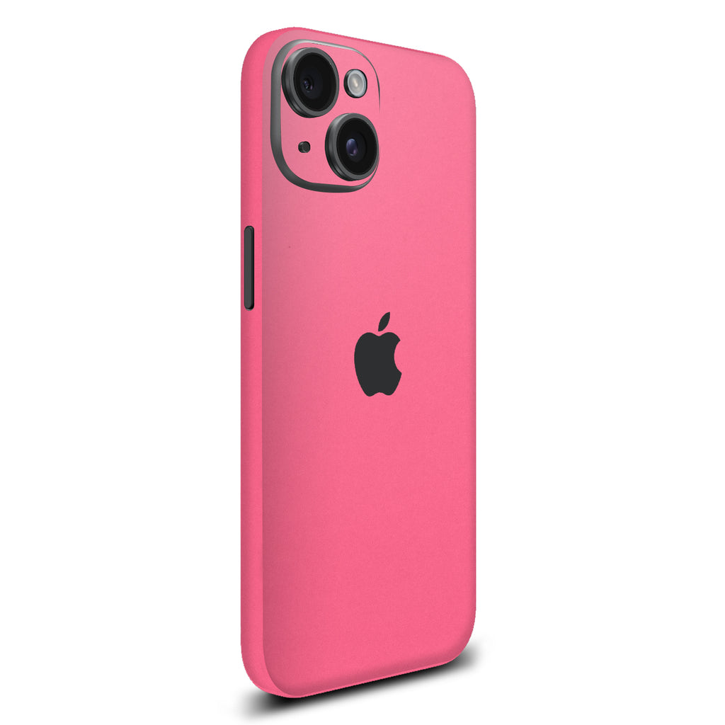 iPhone 15 Textured matt pink skins