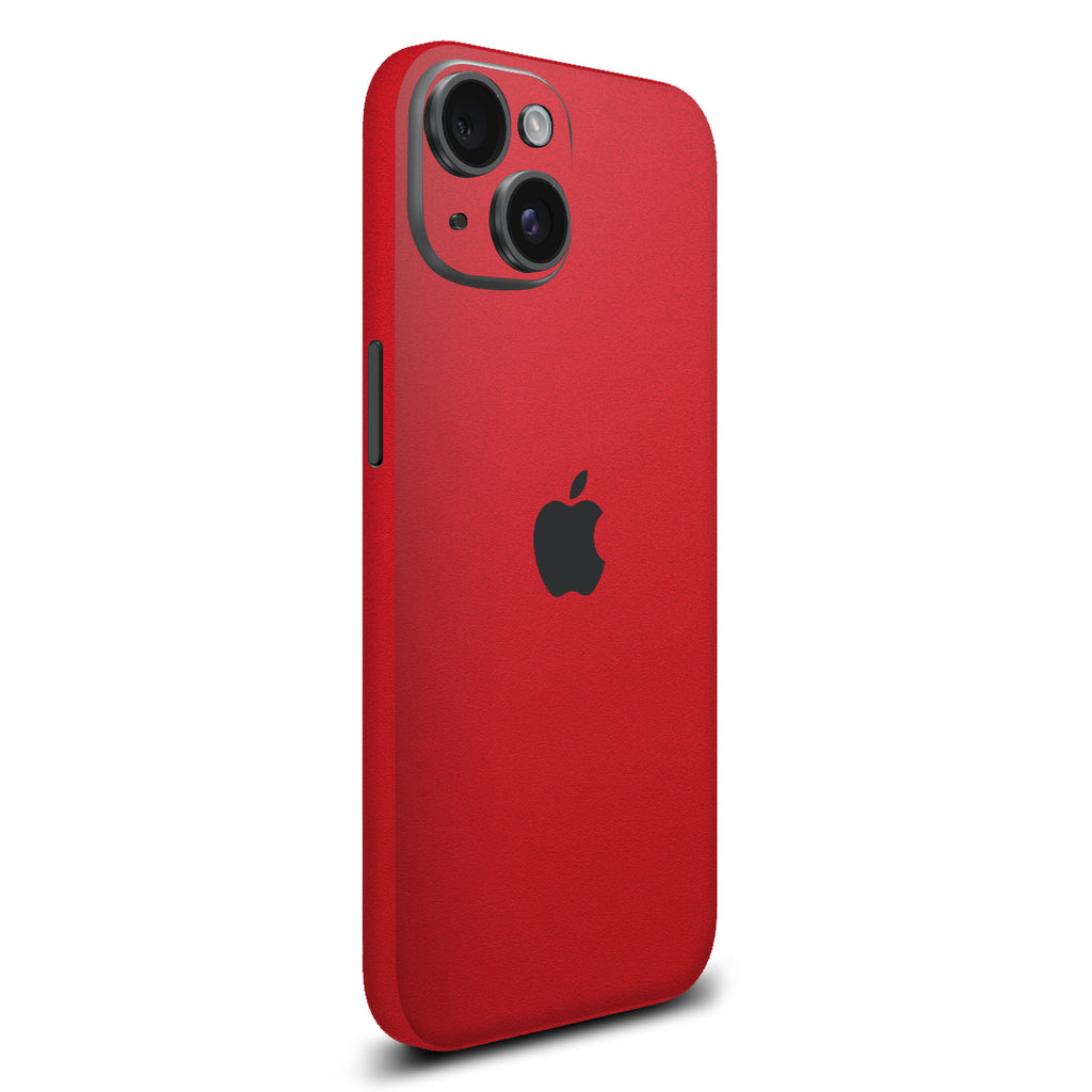 iPhone 15 Textured matt red skins