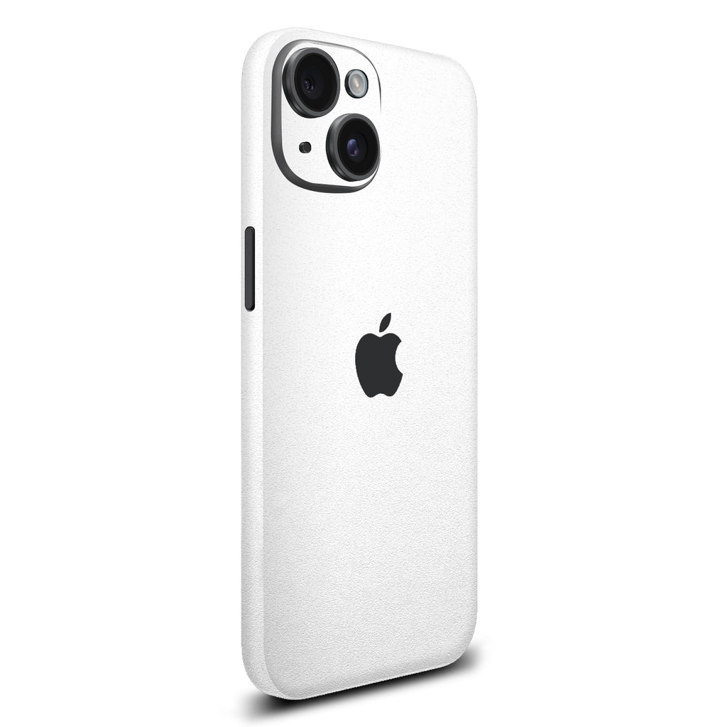 iPhone 15 Textured matt white skins