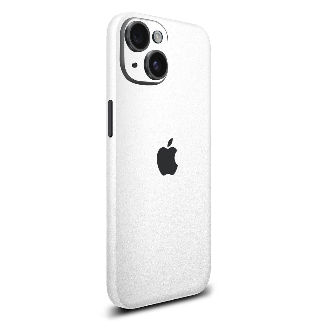 iPhone 15 Plus Textured matt white skins