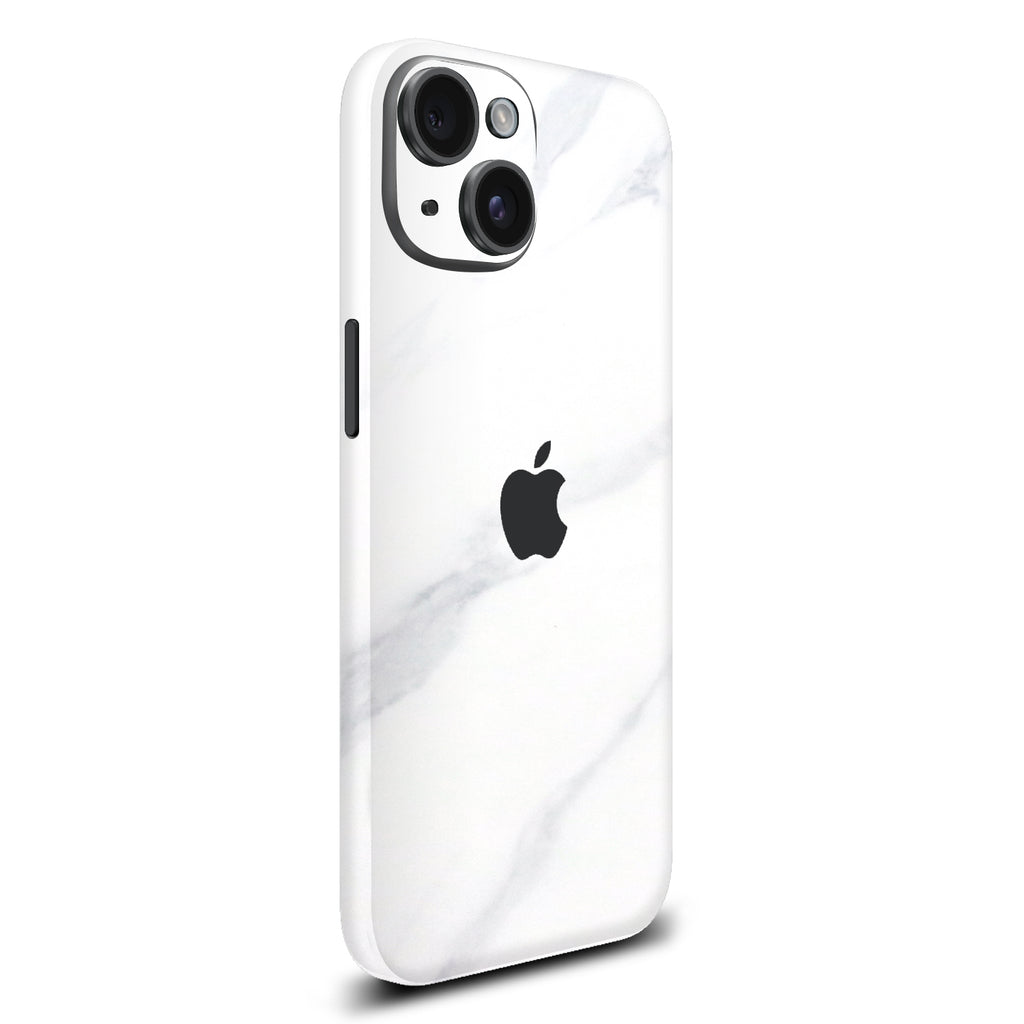 iPhone 15 White marble skins
