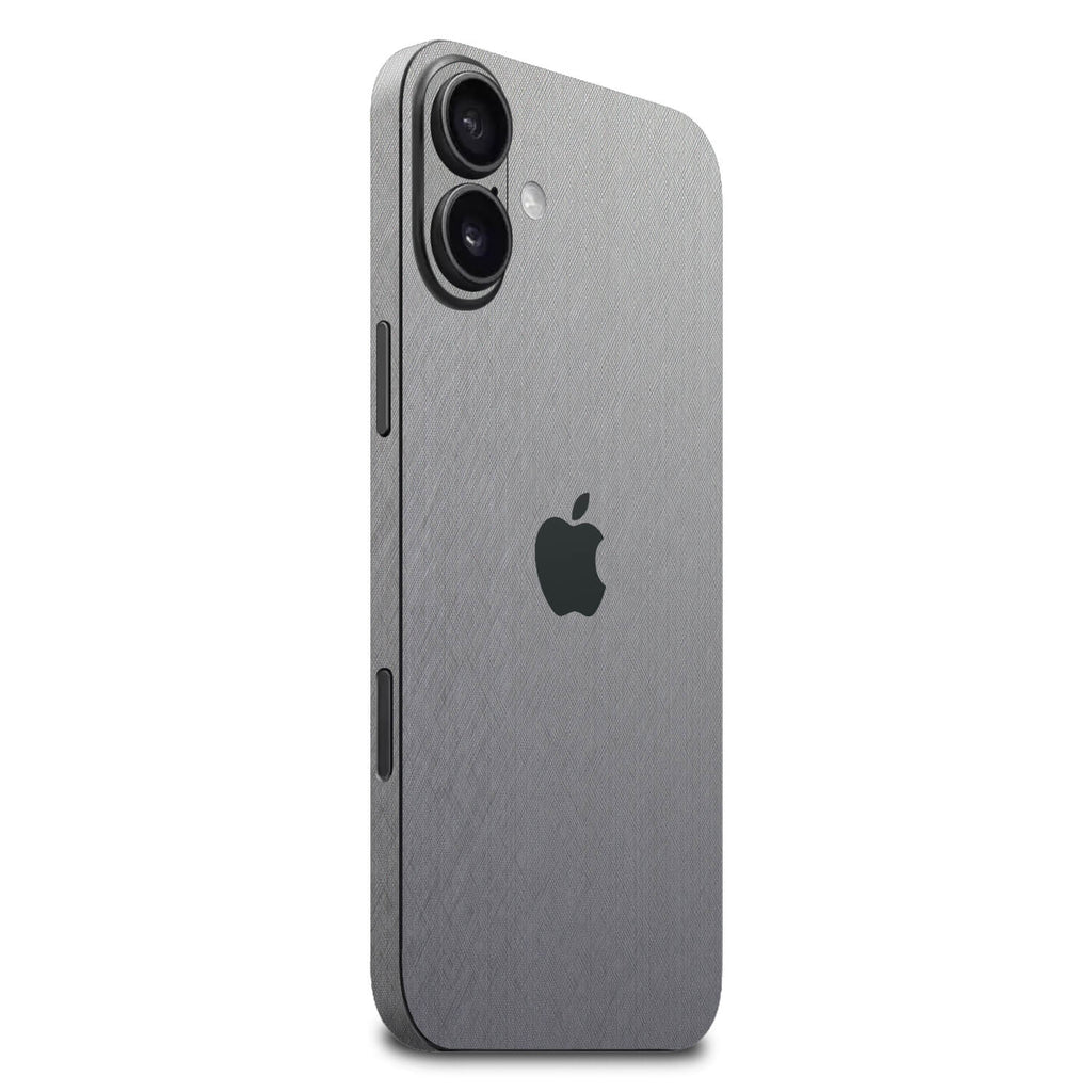 iphone 16 Plus brushed aluminium skins