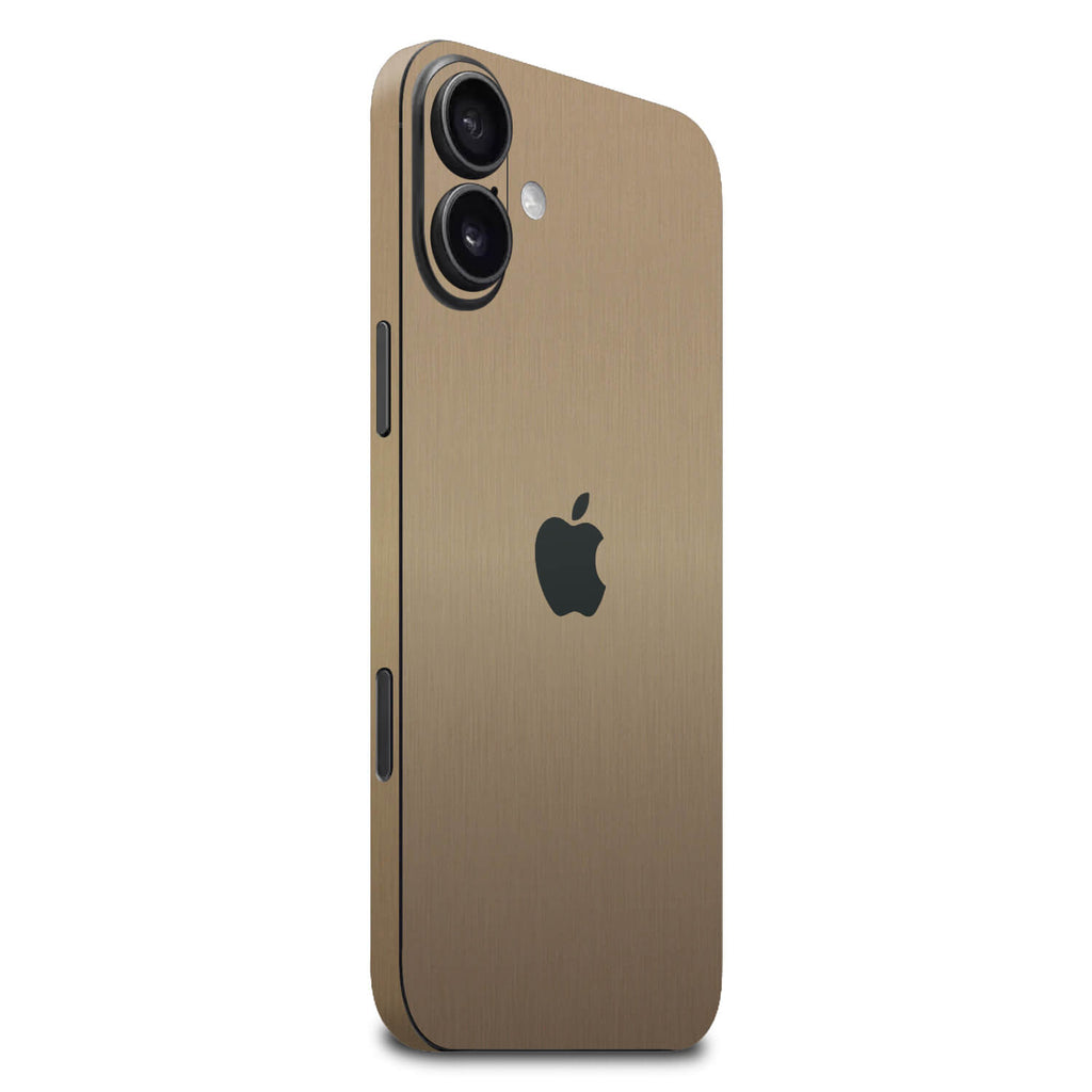 iphone 16 Plus brushed gold skins