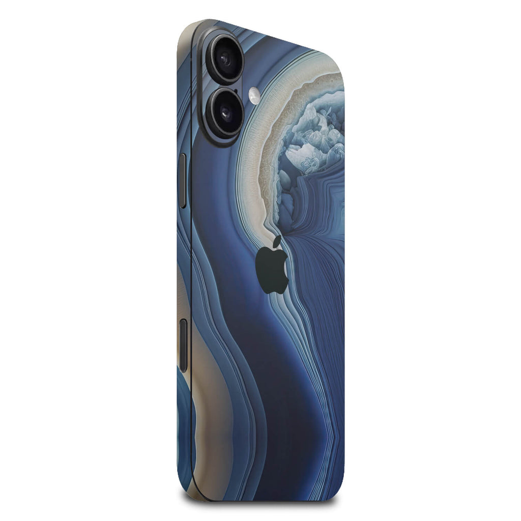iphone 16 Plus onyx azure skins