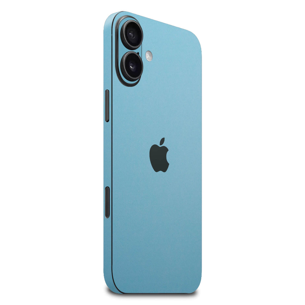 iphone 16 Plus textured matt light blue skins