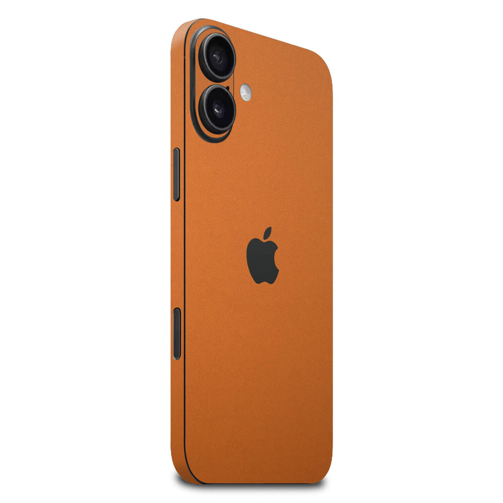 iphone 16 Plus textured matt orange skins