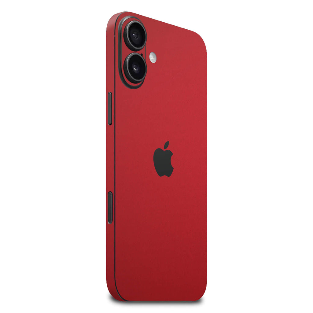 iphone 16 Plus textured matt red skins