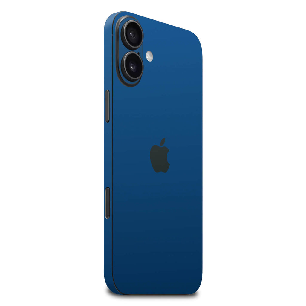 iphone 16 Plus textured matt royal blue skins