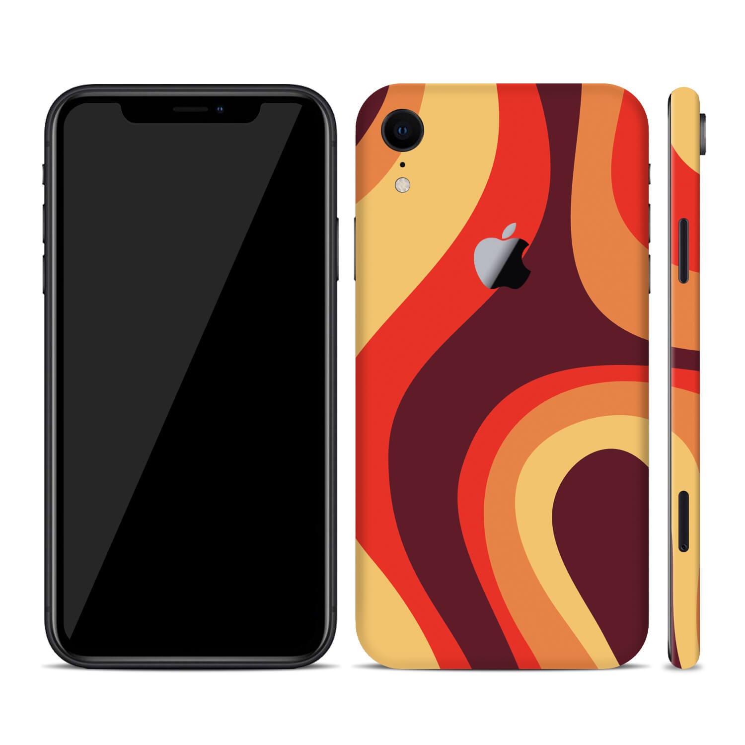 iPhone XR Abstract lava skins