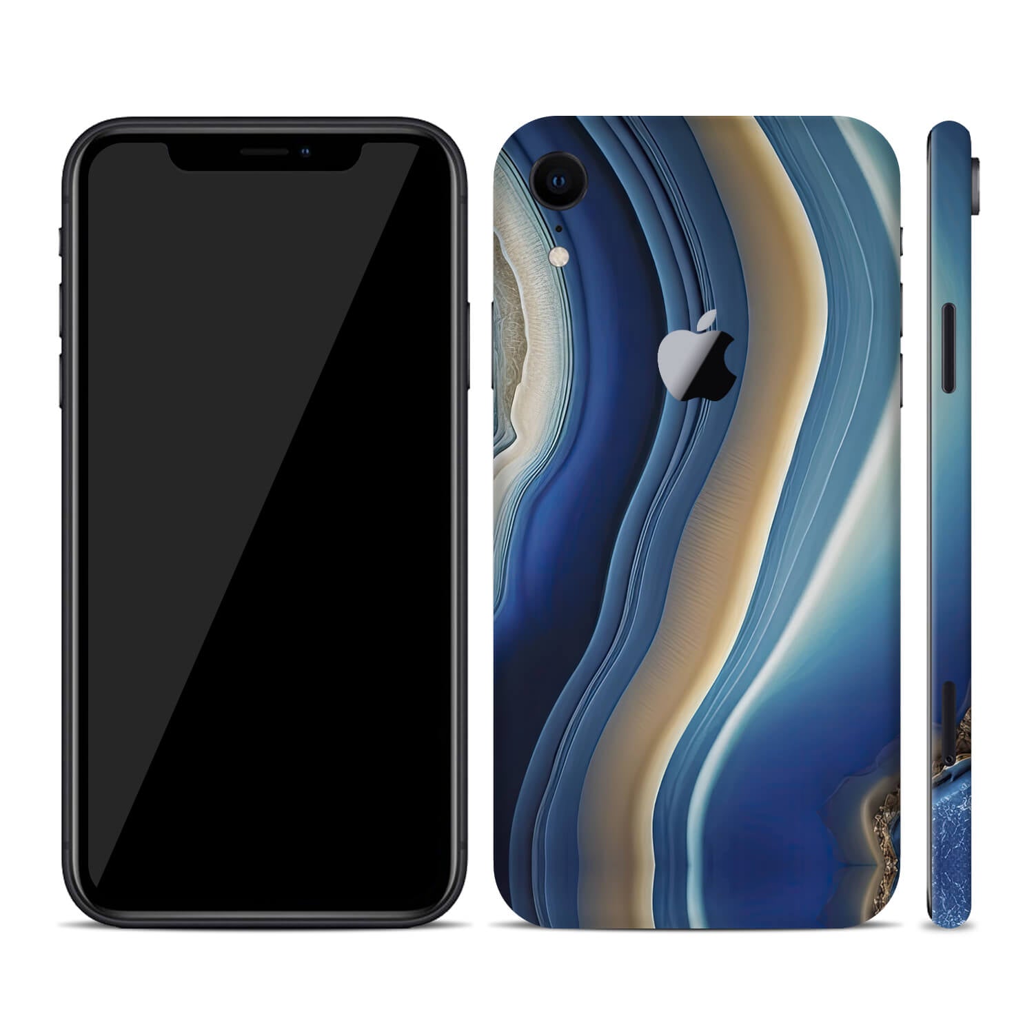 iPhone XR Onyx azure skins