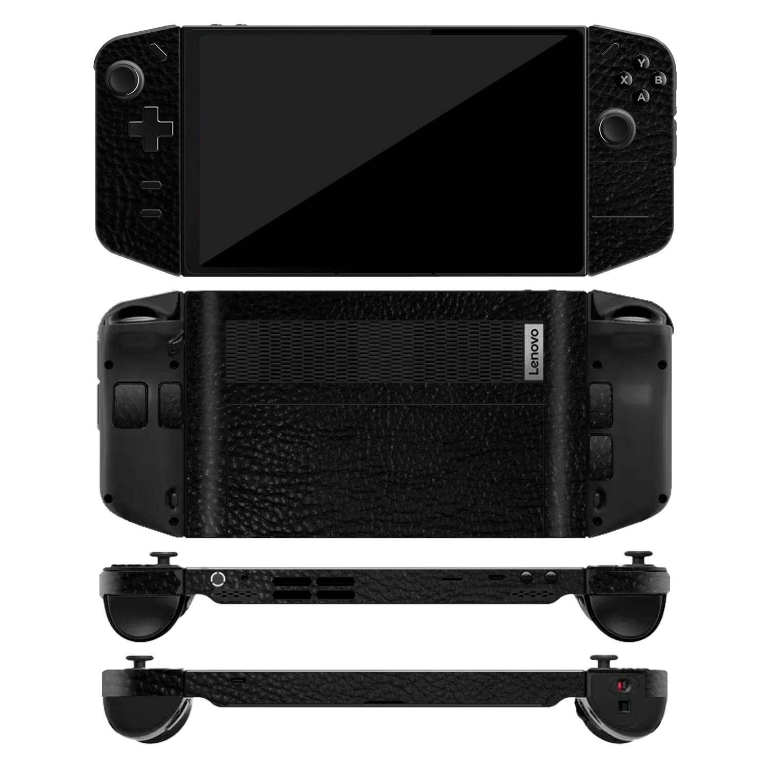 Lenovo Legion Go Black leather skins