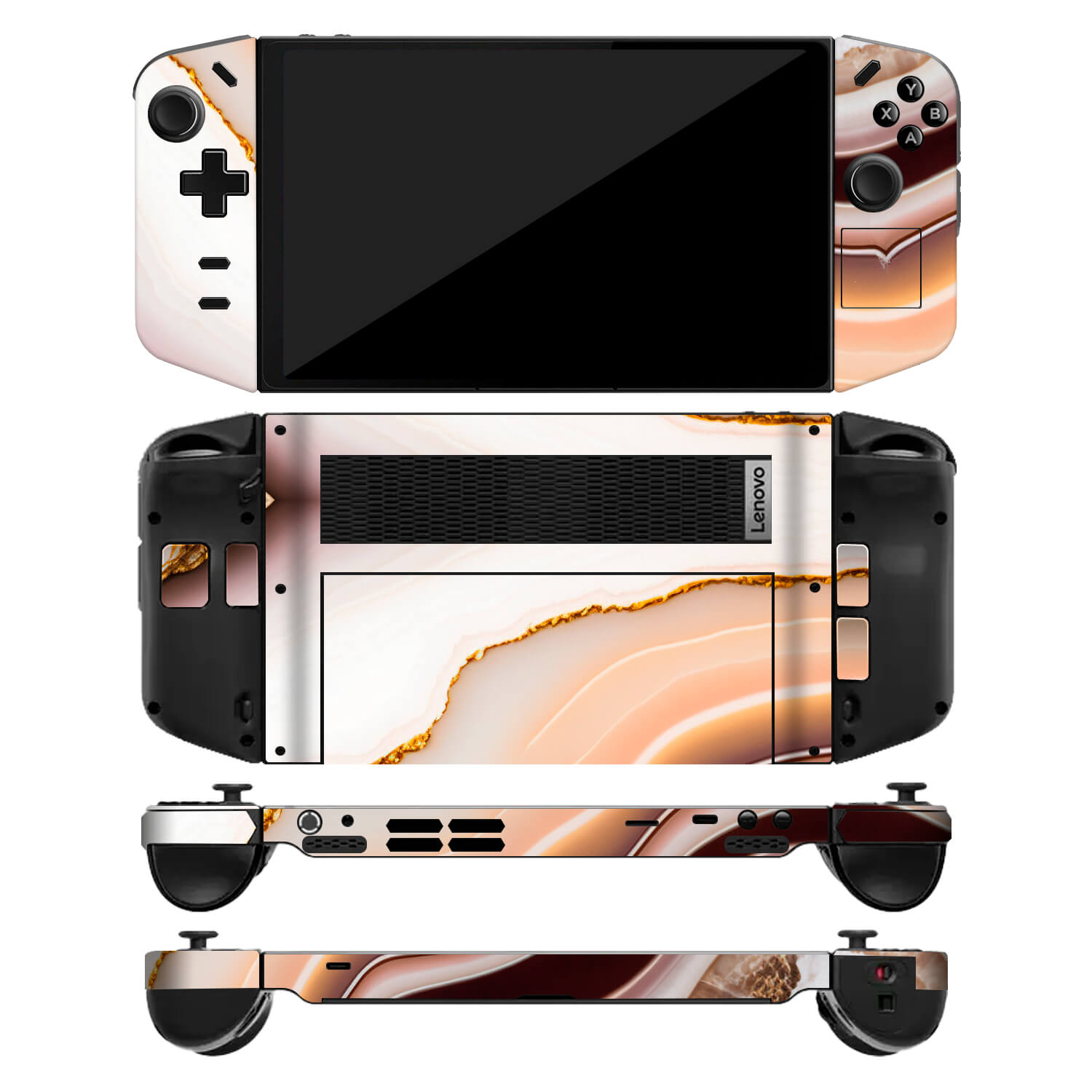 Lenovo Legion Go Onyx oyster skins