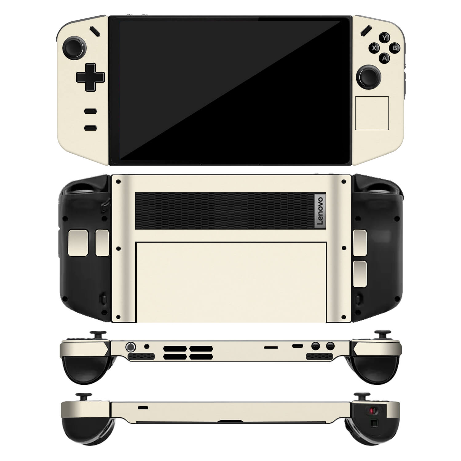 Lenovo Legion Go Textured matt cream skins