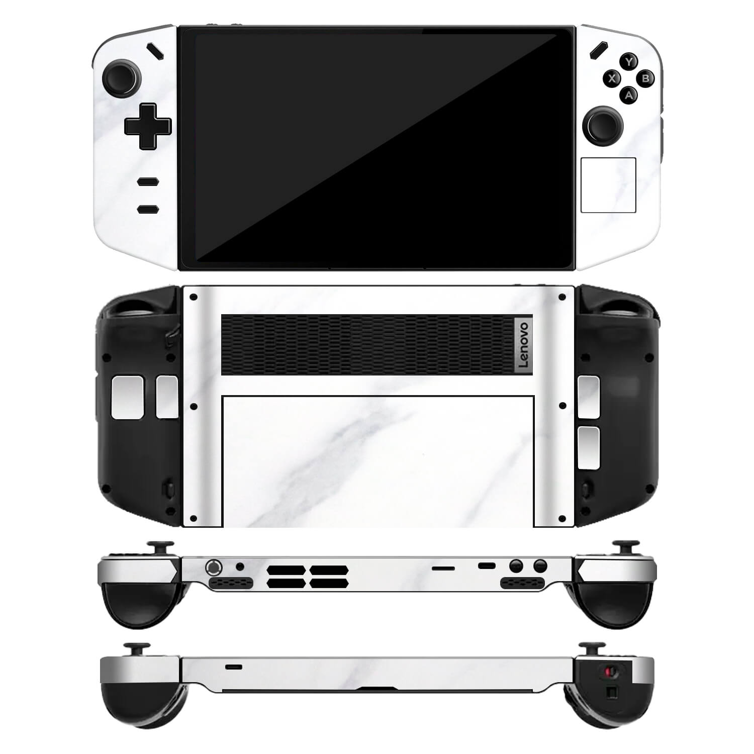 Lenovo Legion Go White marble skins