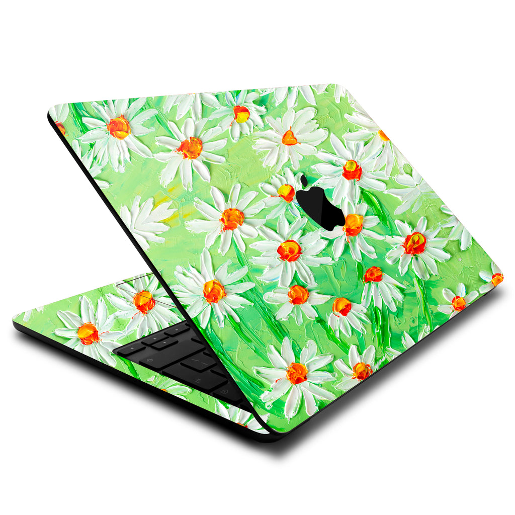 MacBook Air 13.6" (2022, M2) Art Daisy Field skins
