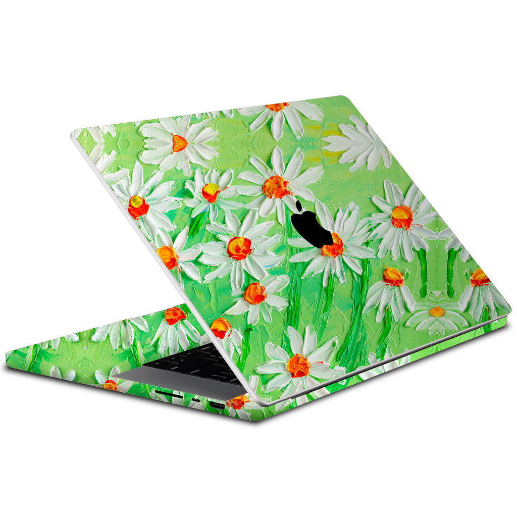 MacBook Pro 16" (2023, M3) Art Daisy Field skins