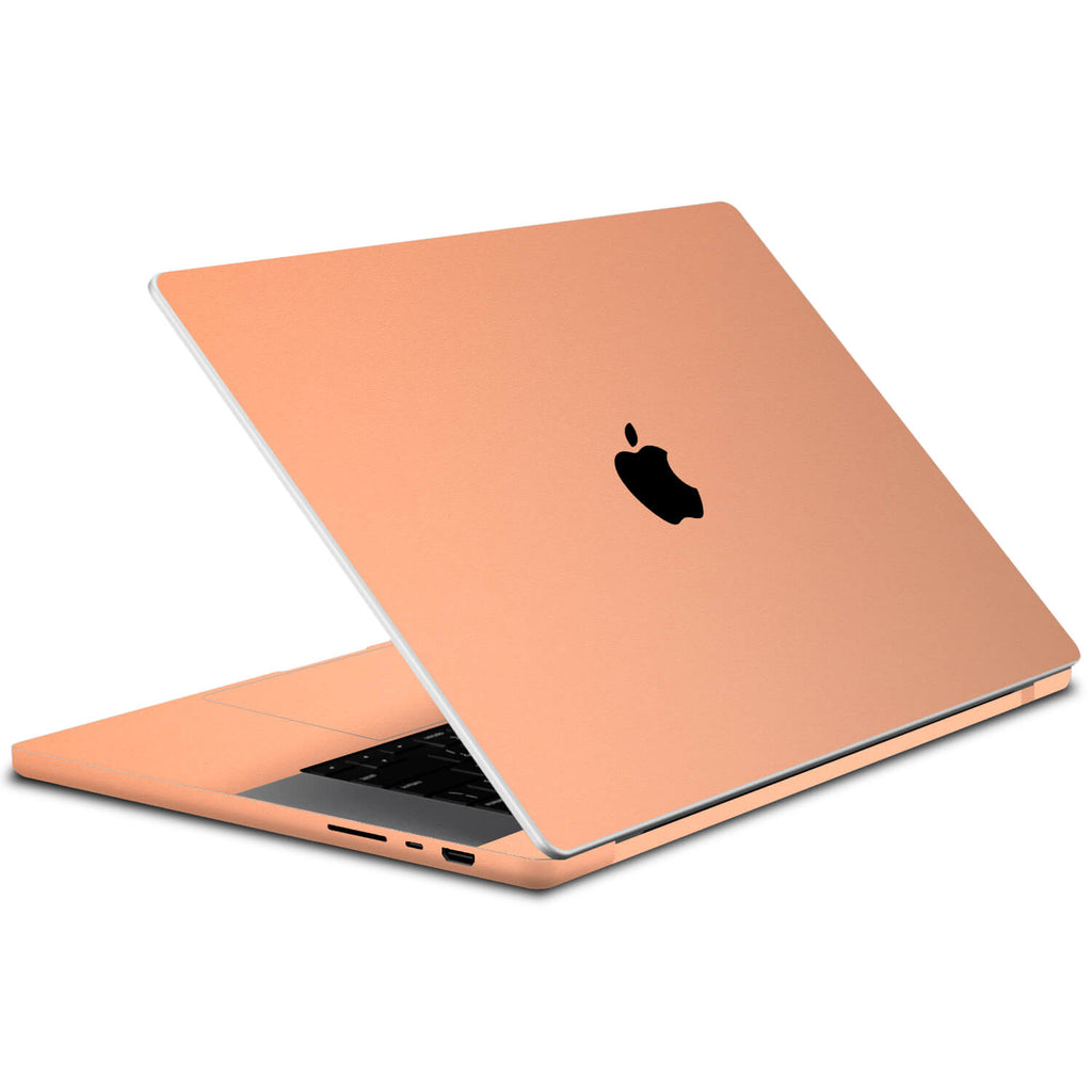 MacBook Pro 16" (2023, M3) Textured matt peach skins