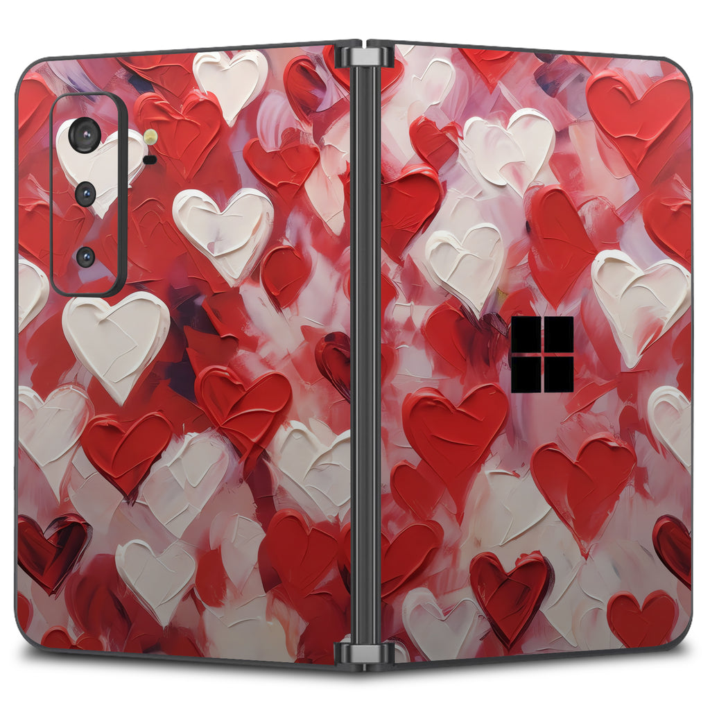 Microsoft Surface Duo 2 Art Love Hearts skin