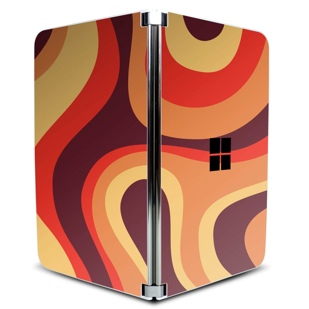 Microsoft Surface Duo Abstract lava skins