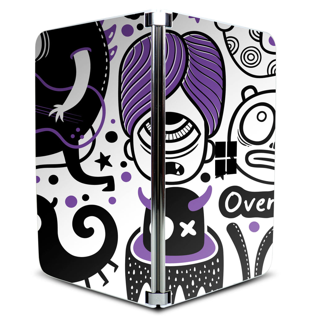 Microsoft Surface Duo Doodles monster purple skins