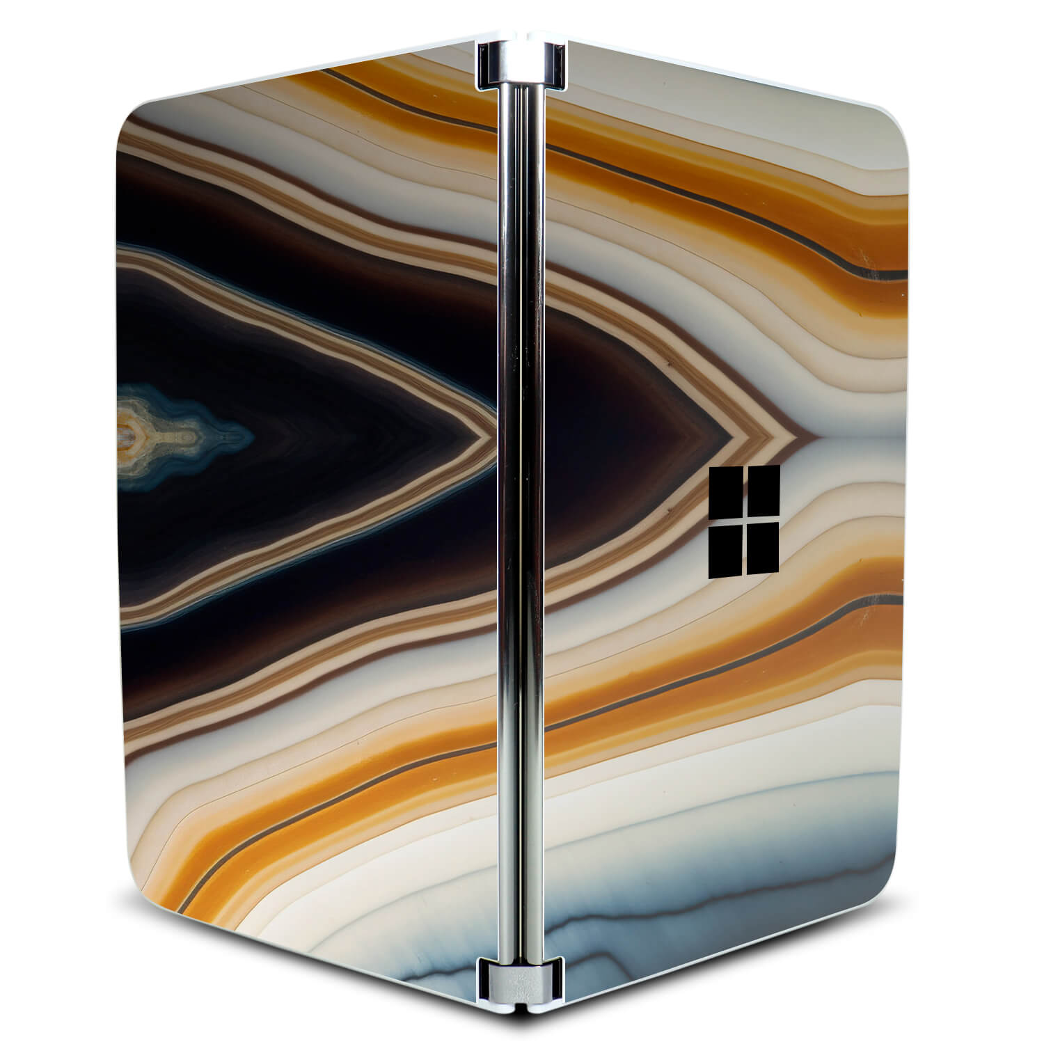 Microsoft Surface Duo Onyx geode skins