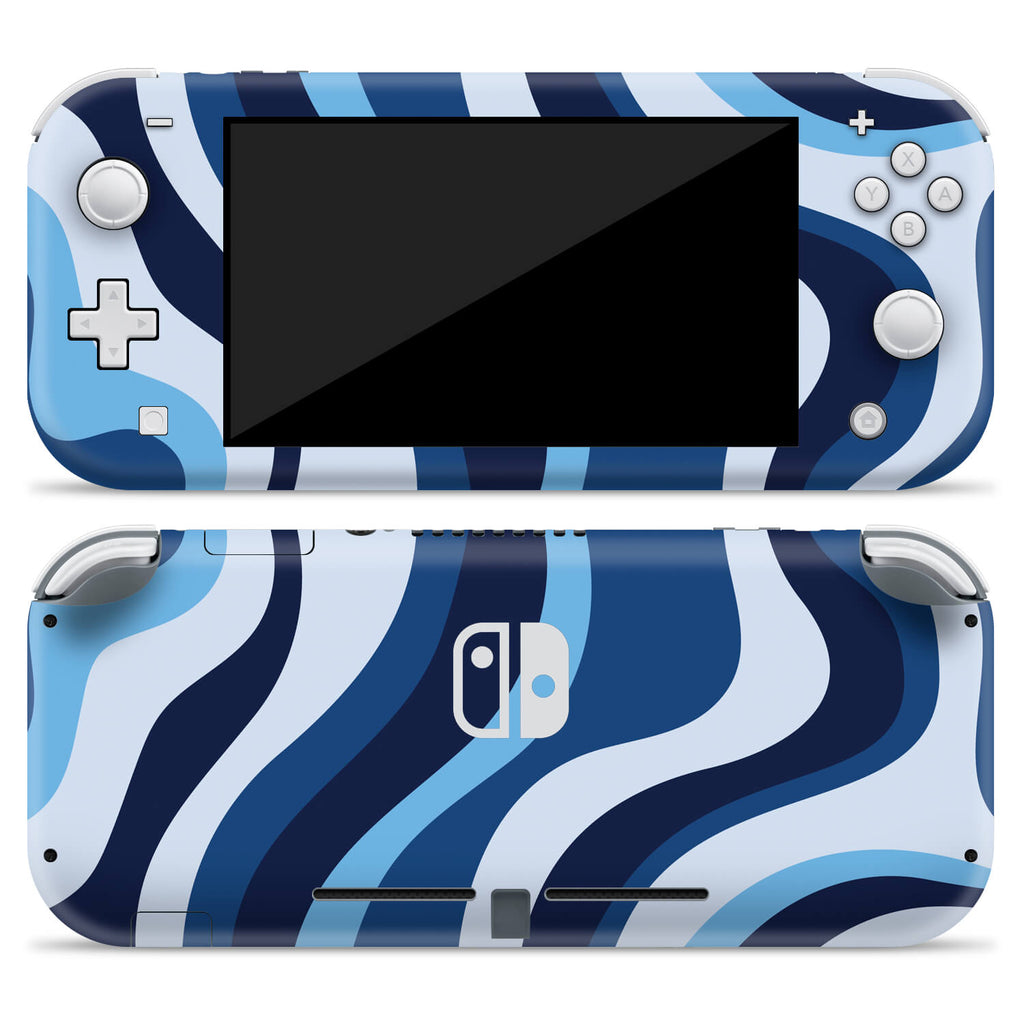 Nintendo Switch Lite Abstract lagoon skins