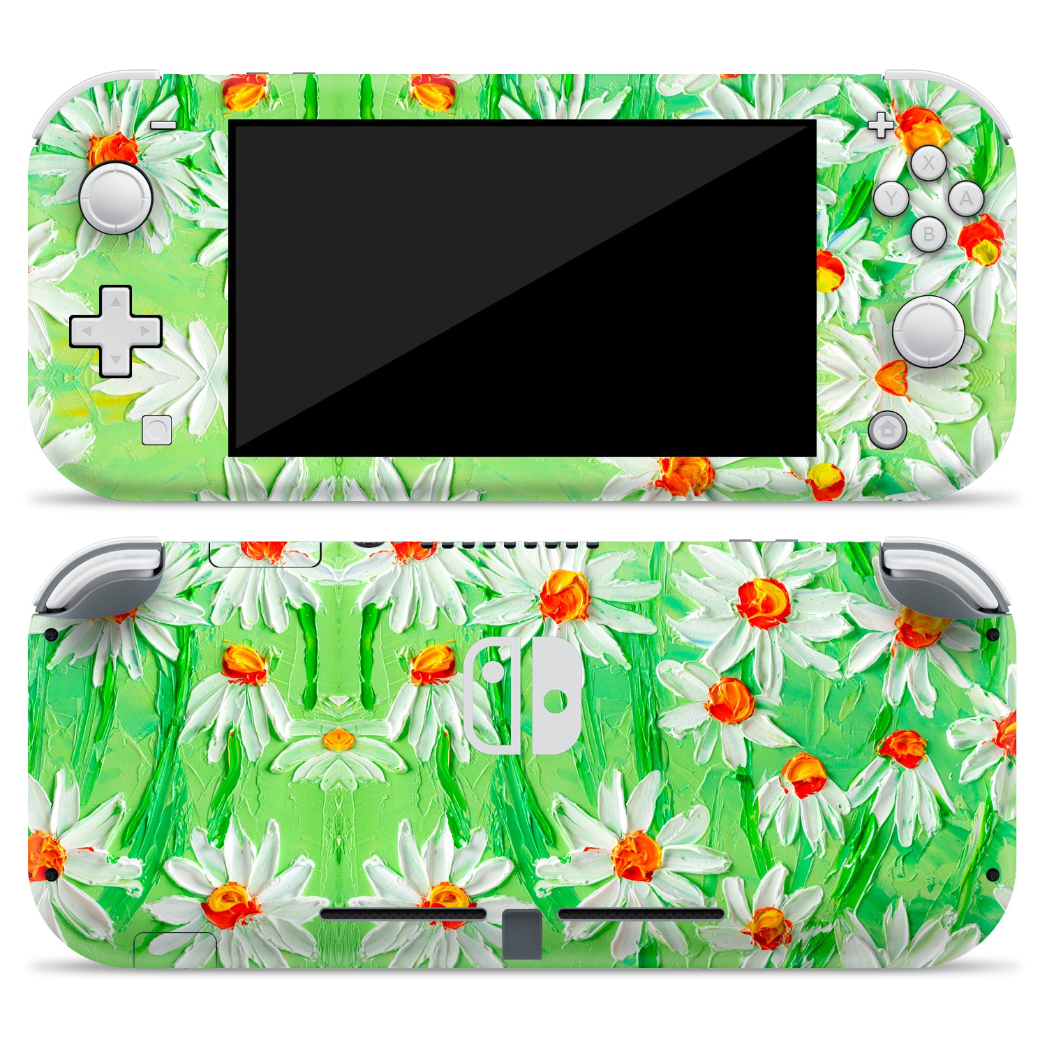 Nintendo Switch Lite Art Daisy Field skin