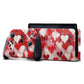 Nintendo Switch OLED Art Love Hearts skin