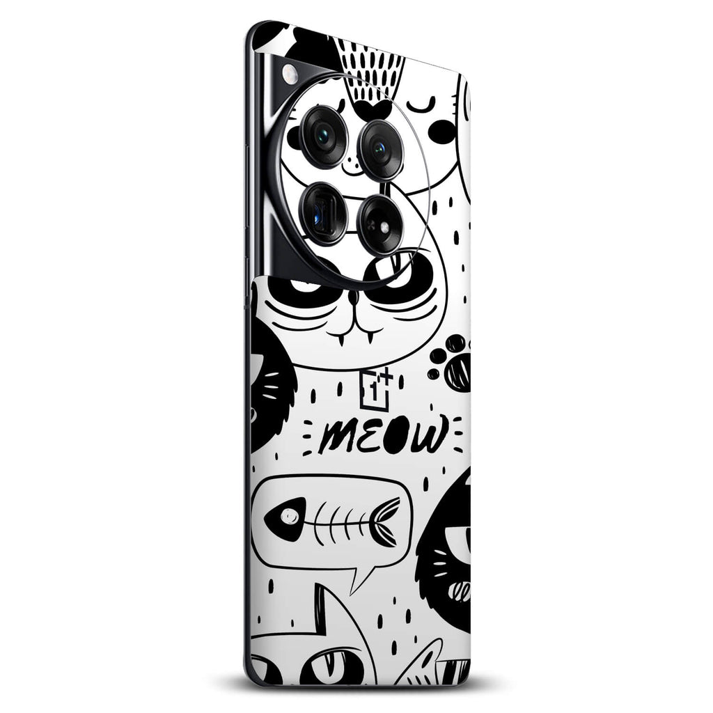 OnePlus 12 Doodles Cat skins