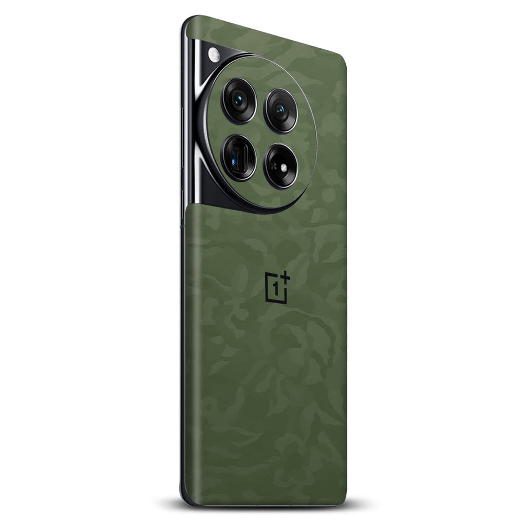 OnePlus 12 Green Camo skins