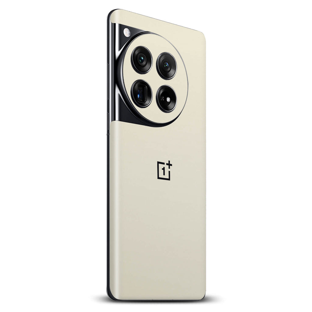 OnePlus 12 Textured Matt Cream skins