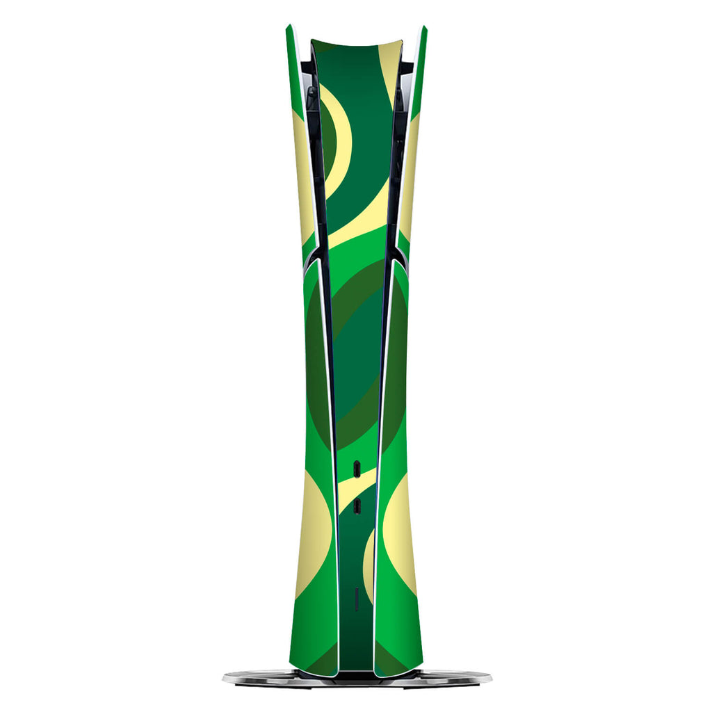 PS5 Slim (Digital Edition) Abstract jungle skins