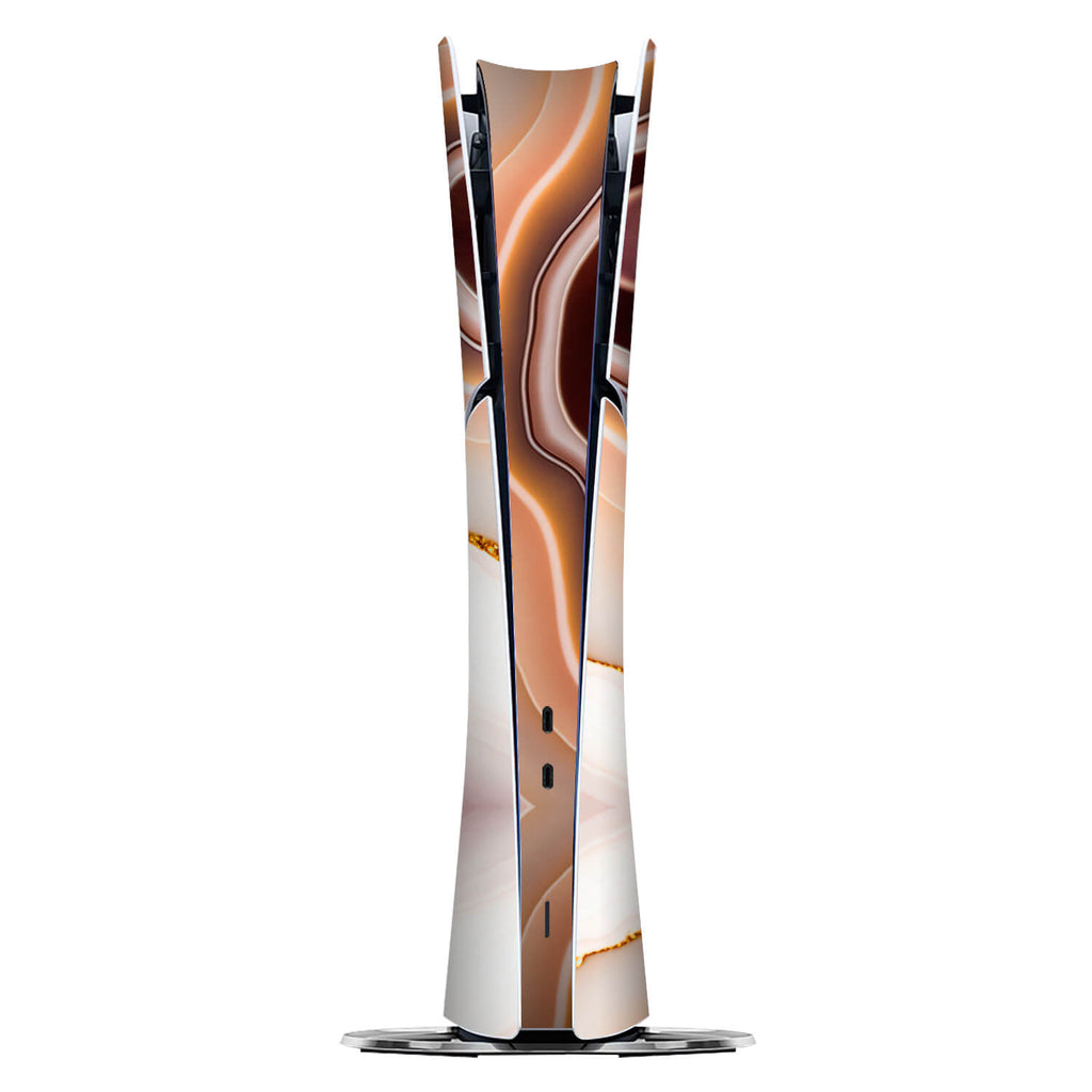 PS5 Slim (Digital Edition) Onyx oyster skins