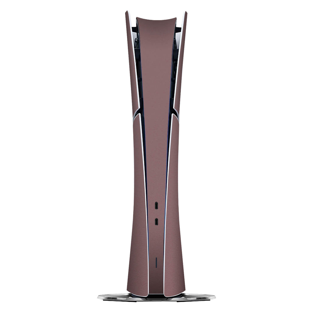 PS5 Slim (Digital Edition) Textured matt mulberry skins