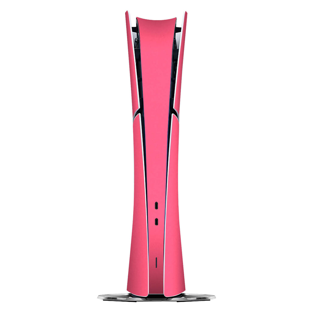 PS5 Slim (Digital Edition) Textured matt pink skins