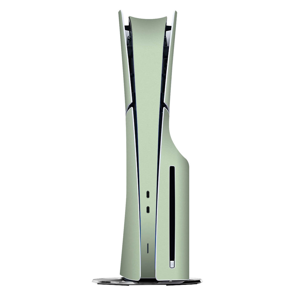 PS5 Slim (Disc Edition) Textured matt mint skins