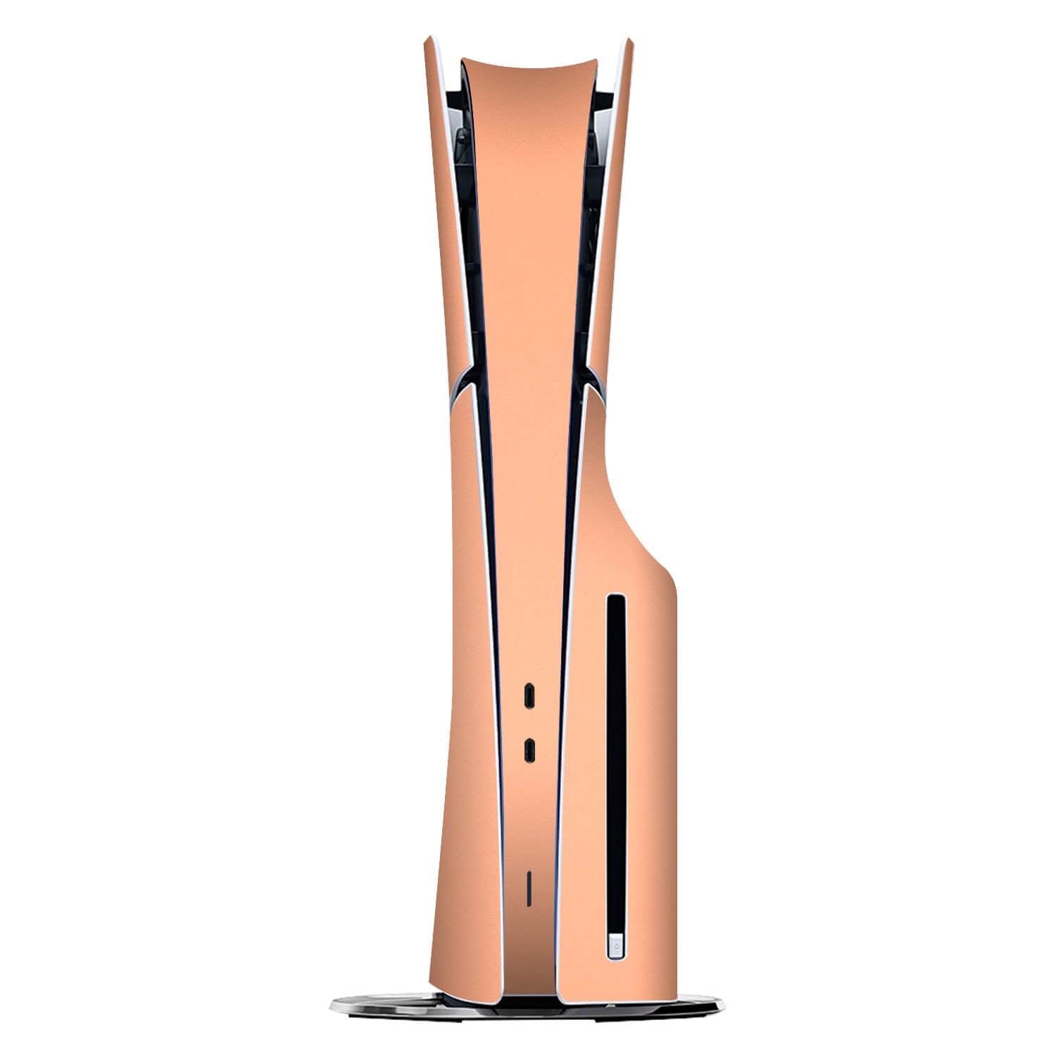 PS5 Slim (Disc Edition) Textured matt peach skins
