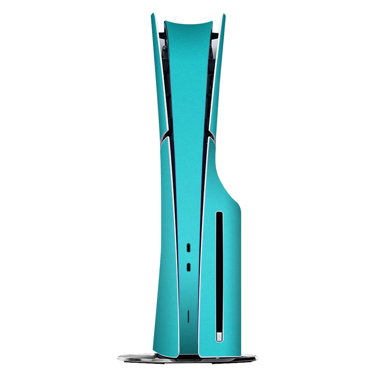 PS5 Slim (Disc Edition) Textured matt turquoise skins