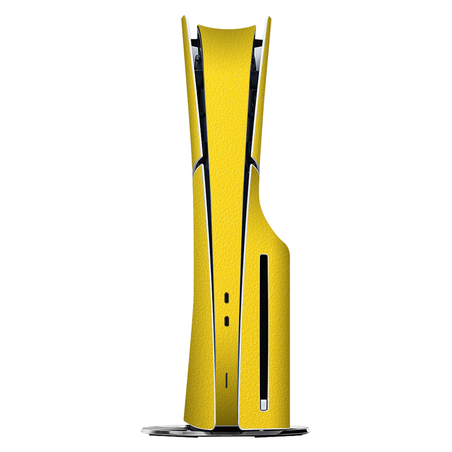 PS5 Slim (Disc Edition) Textured matt yellow skins