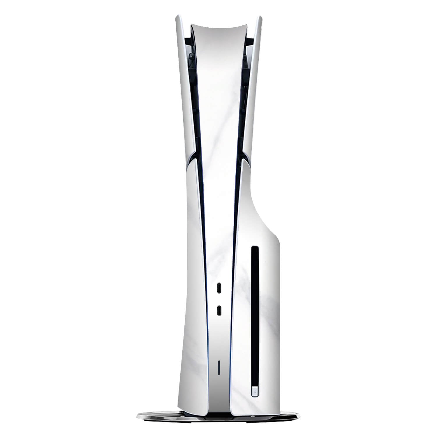 PS5 Slim (Disc Edition) White marble skins