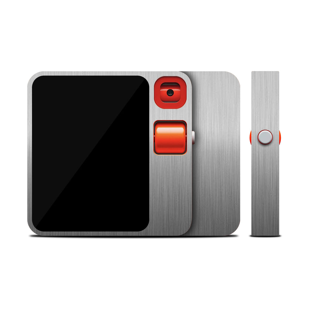 Rabbit R1 Brushed Titanium skin