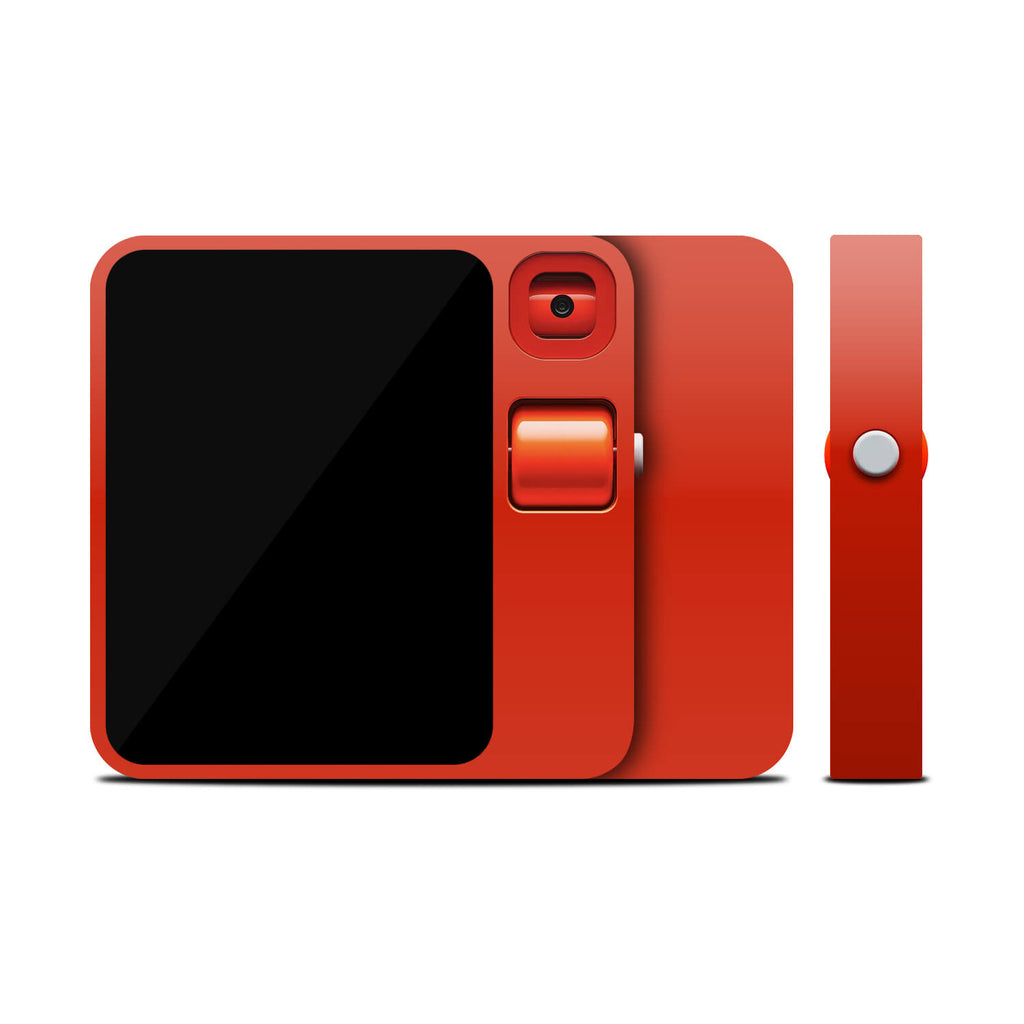 Rabbit R1 Dragon Red Gloss skin